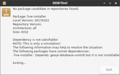 DEBiTool