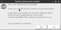 The first GUI window