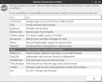 Choose a web browser