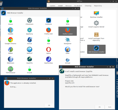 Web Browser Installer